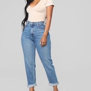 FASHION NOVA , I Got it From My Mama Jeans